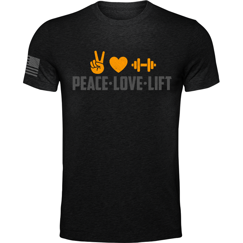 Peace. Love. Lift. Tee