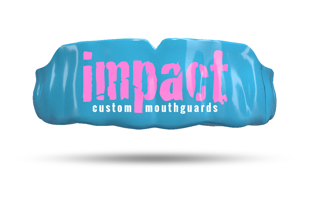 Impact Pink Logo - Light Blue