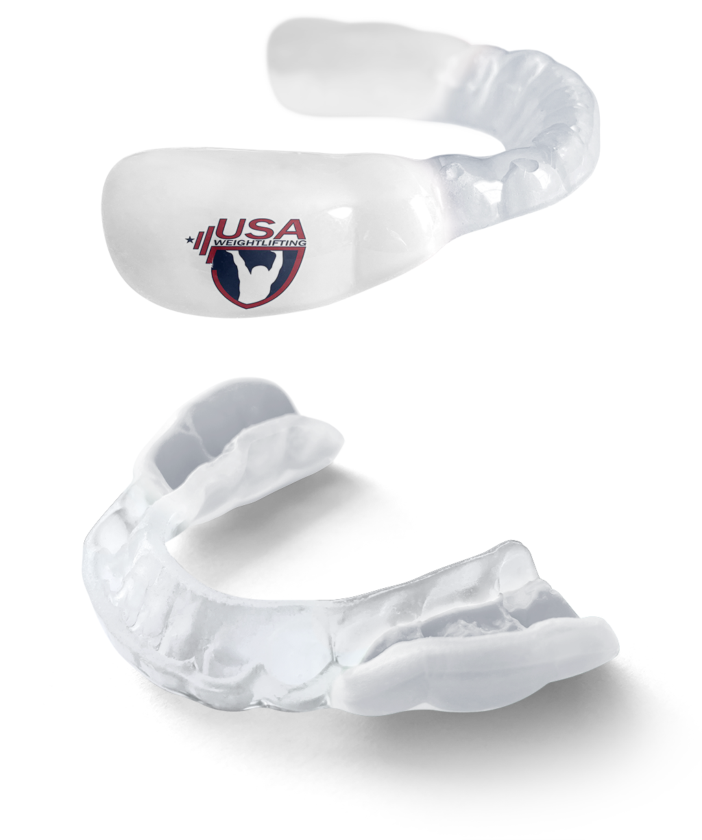 USA Weightlifting - PowerLIFT Mouthguard - White