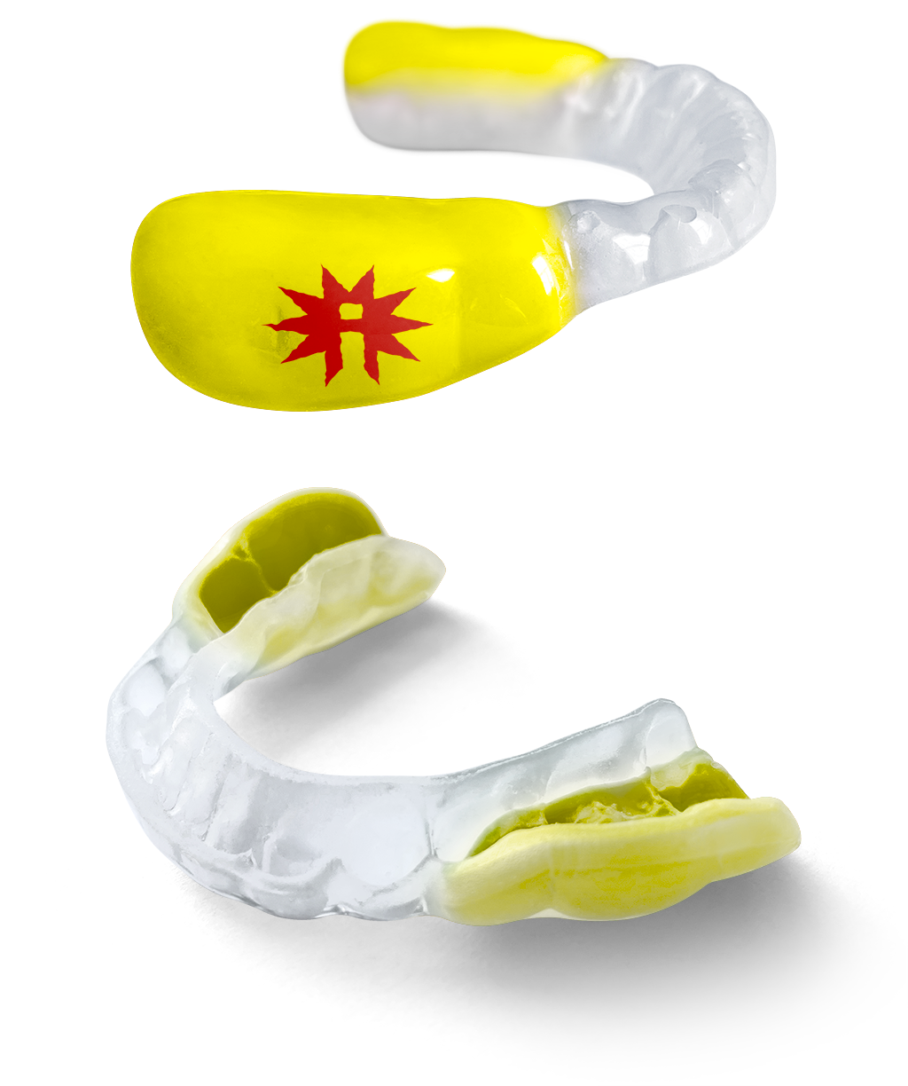 I Burst Yellow - PowerLIFT Mouthguard