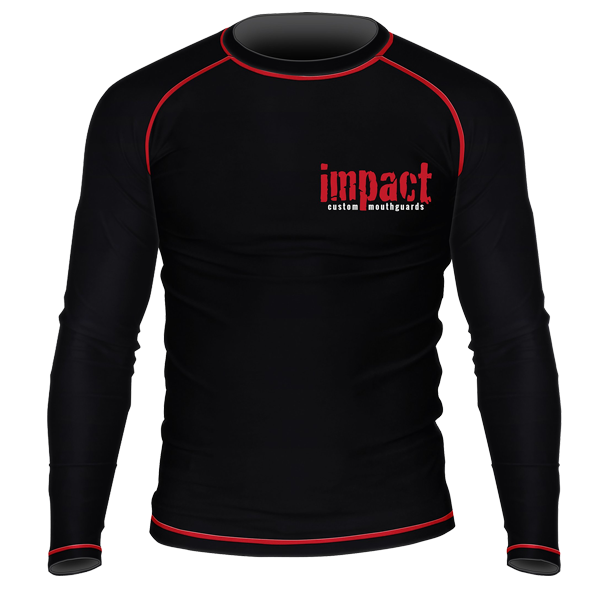 Impact Black Rash Guard