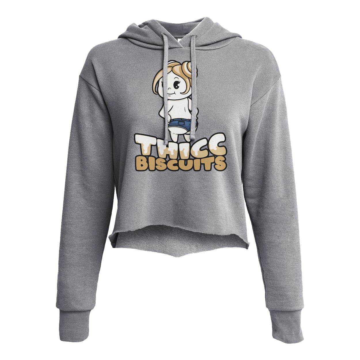 Thicc Biscuits Crop Sweatshirt