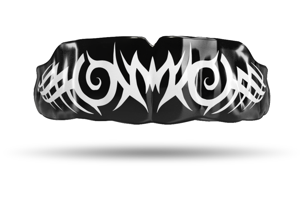 White Tribal On Black