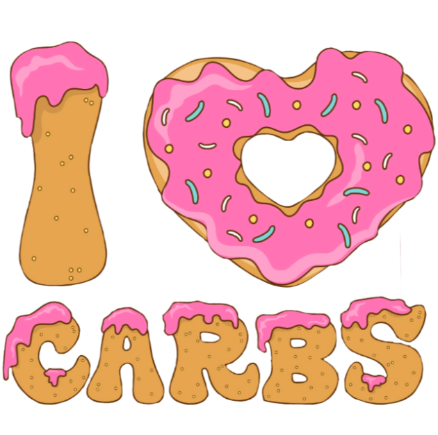 I love Carbs Sticker