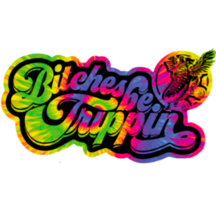 Bitches Tie Dye Sticker