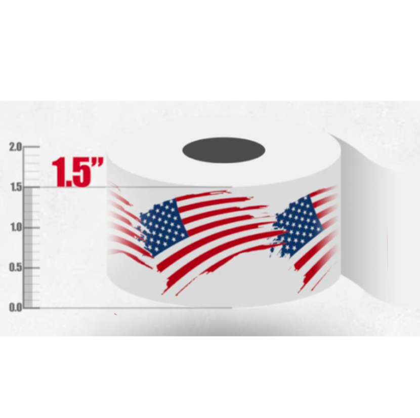 1.5&quot; American Flag Tape